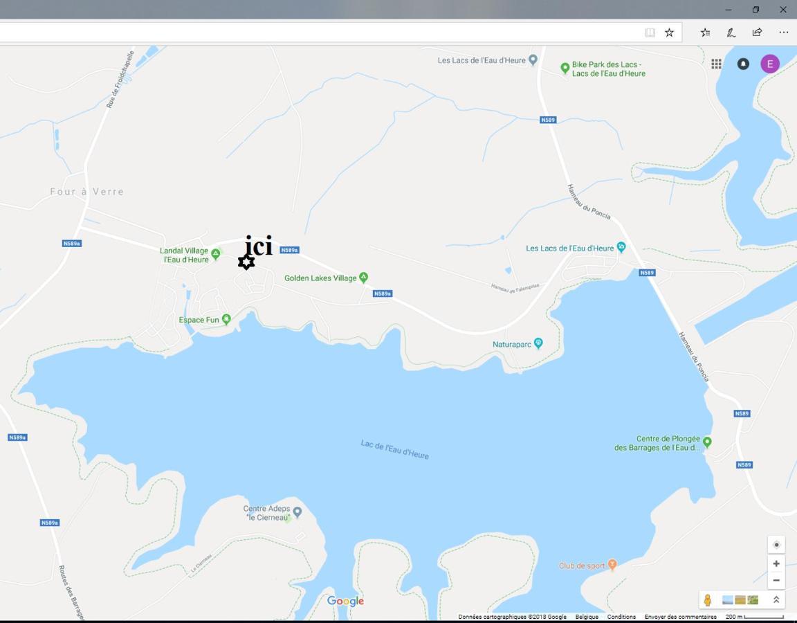 Lacs De L'Eau D'Heure Amiral 22 Badon Kültér fotó